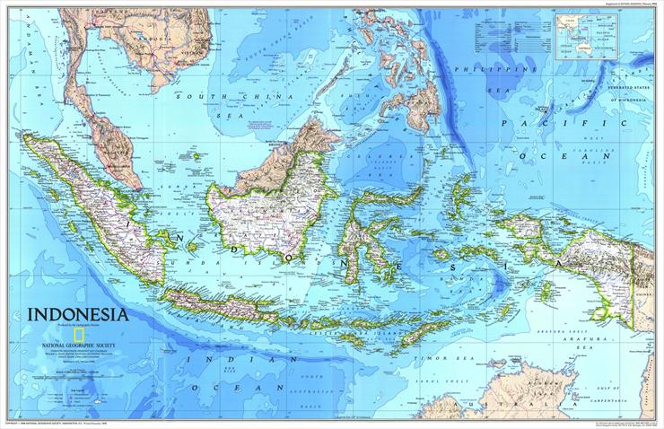 Mapy National Geographic. 539 map. Wysoka jakość - Indonesia 1 19961.jpg