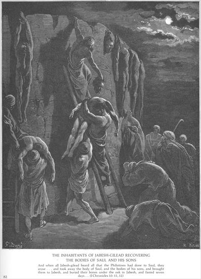 Stary i Nowy Testament - Ryciny - OT-082 Jabesh-Gileadites Recover the Bodies of Saul and His Sons.jpg