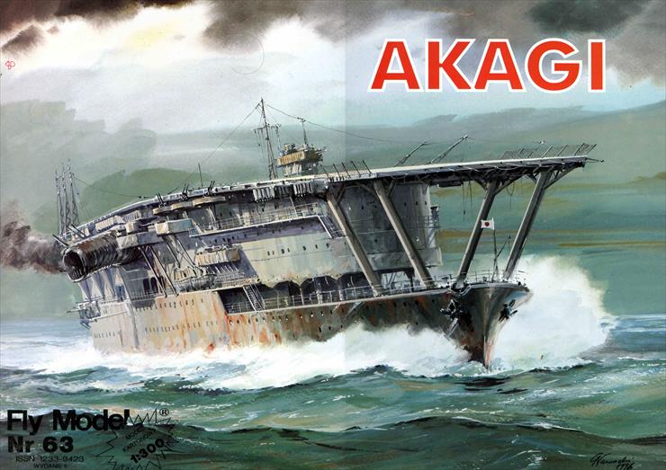 FM 063 - IJN Akagi japoński lotniskowiec uderzeniowy z II wojny światowej A3 - 01.jpg