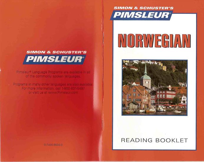 Reading Booklet - Pimsleur Norsk0001.jpg